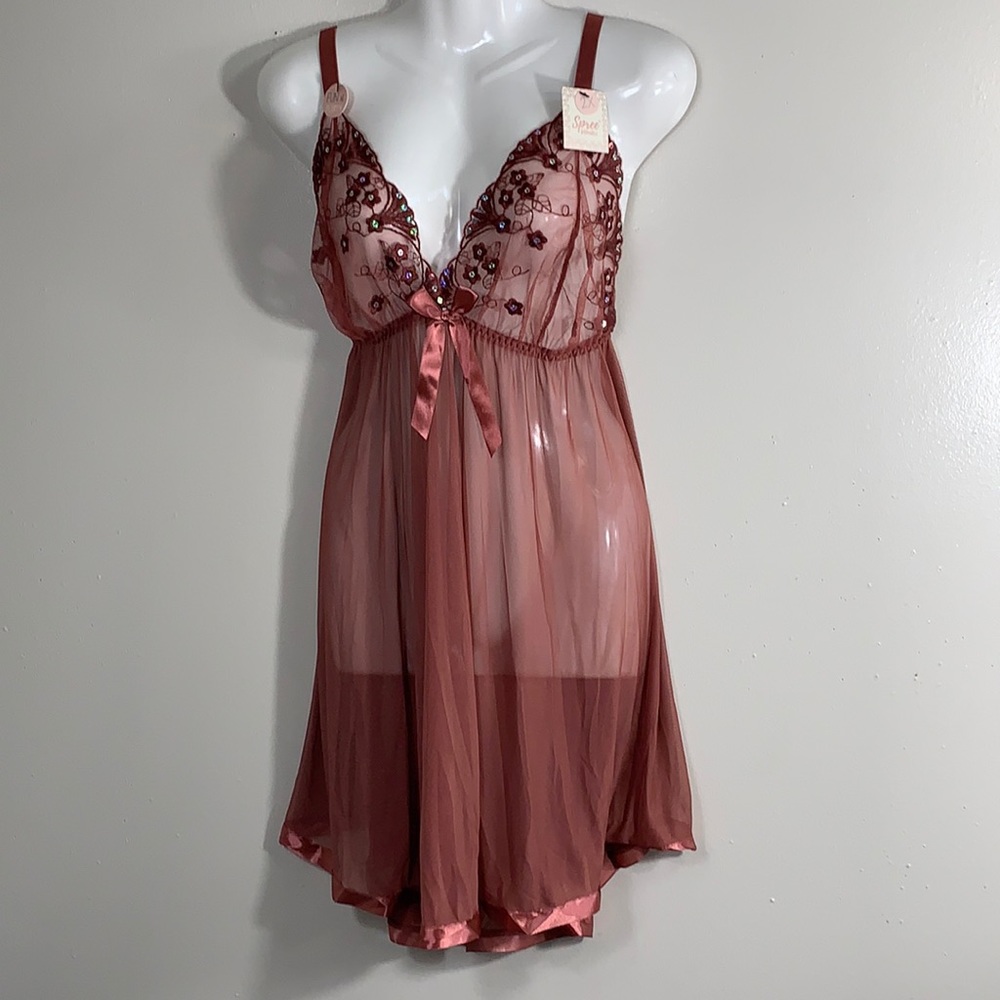 Spree Intimates Lingerie Set 2X
